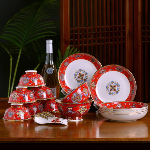 【陶瓷餐具节日礼品套装定制,定做景德镇陶瓷餐具厂家】-
